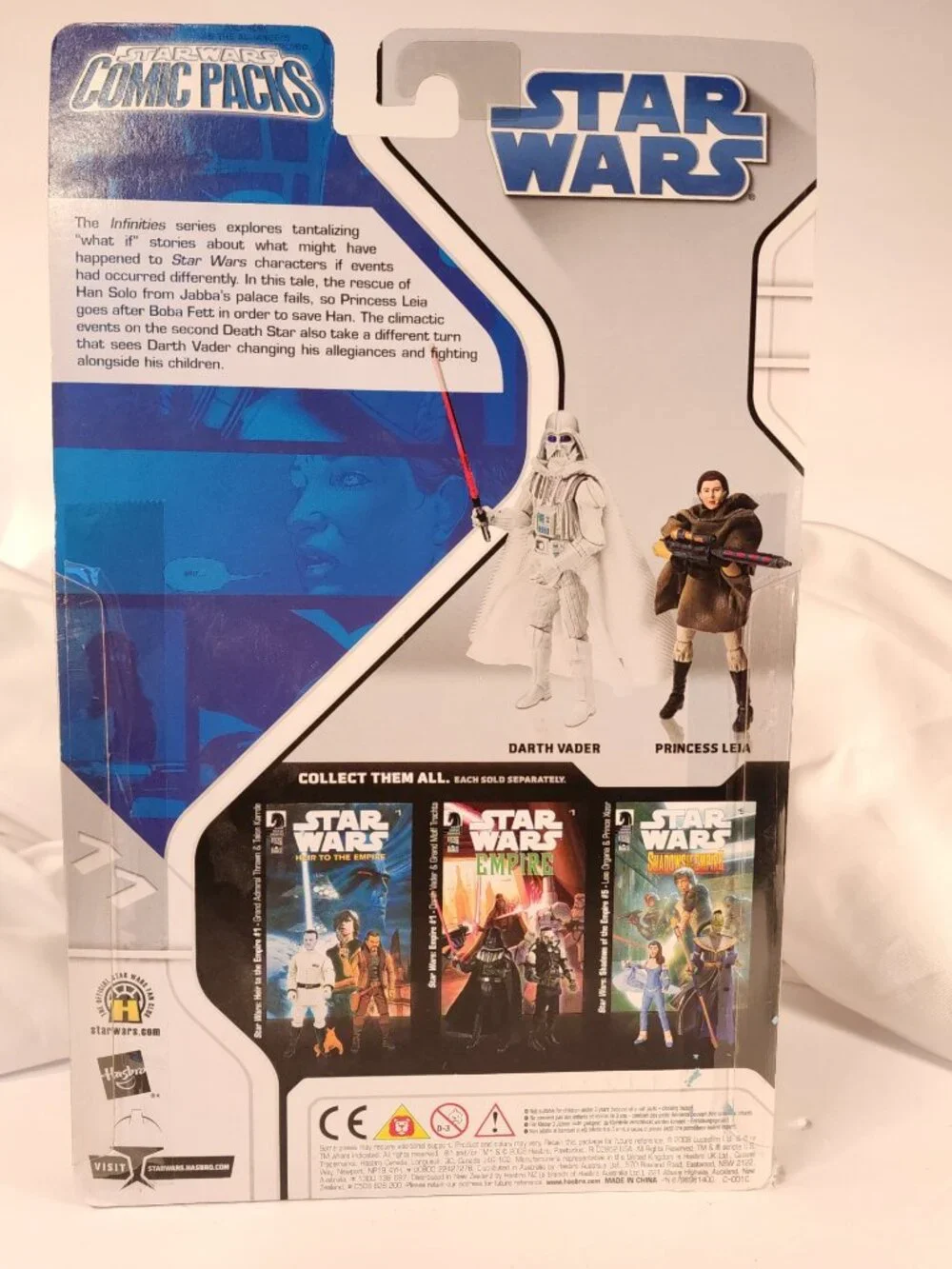 MINT IN BOX!!! Star Wars Comic Book Pack #11 Return of the Jedi figures